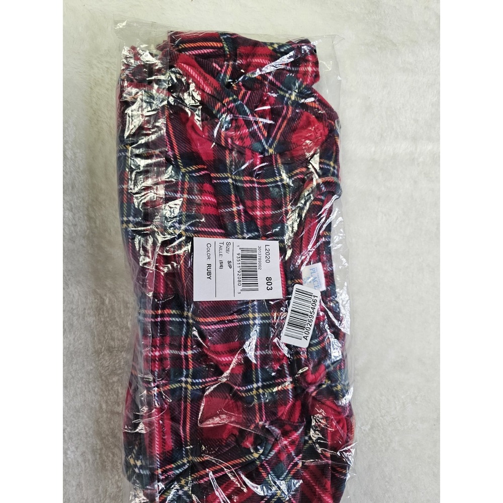 The Children's Place Girls Casual Holiday Christmas Plaid Dress Size 5/6 NWT NEW - Picture 3 of 3